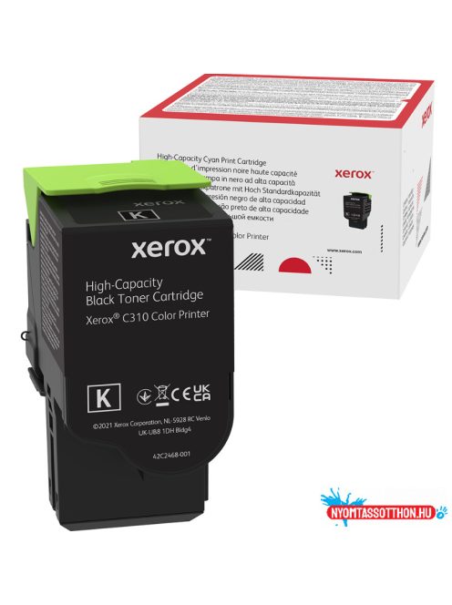 Xerox C310,C315 toner Bk. 8000 oldalra
