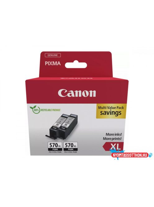 Canon PGI-570XL Tintapatron Black Twin pack 2x22 ml