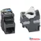Legrand 033180 Cat.5e UTP RJ45 árnyékolatlan 180fok 100MHz gyorscsatlakozós Keystone jack