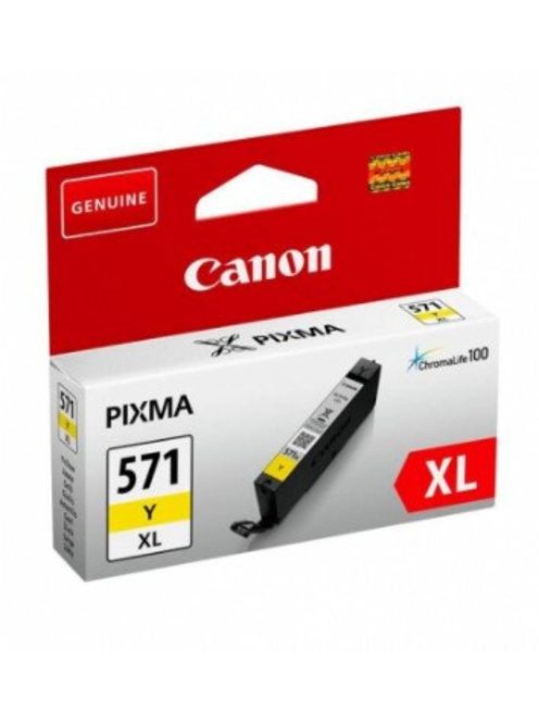 Canon CLI571XL Patron Yellow (Eredeti)