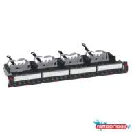   Legrand 033772 19" 1U 24port Cat.6A STP árnyékolt patch panel