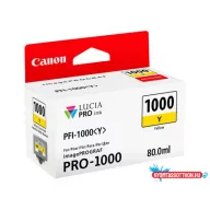 Canon PFI1000 Yellow tintapatron (Eredeti)