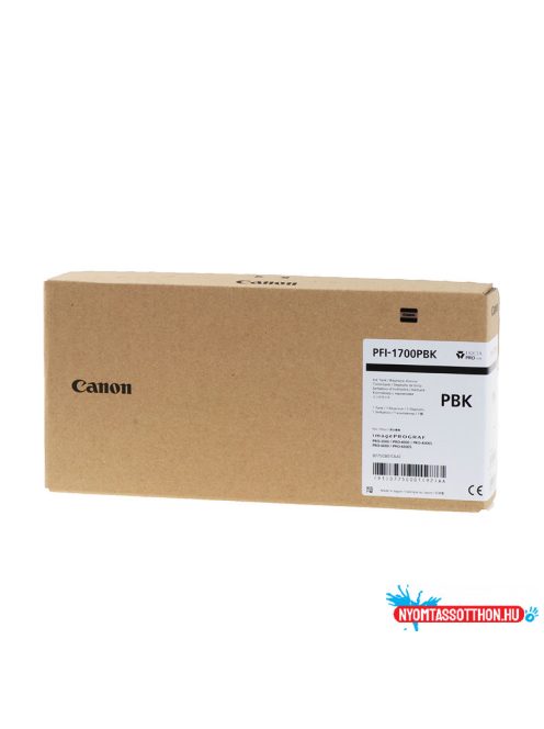 Canon PFI-1700 Cartridge Photo Black 700ml