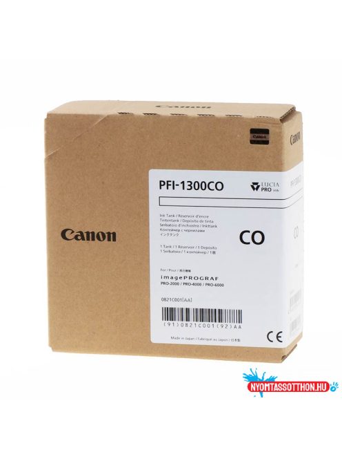 Canon PFI1300 Chroma Optimizer tintapatron (Eredeti)
