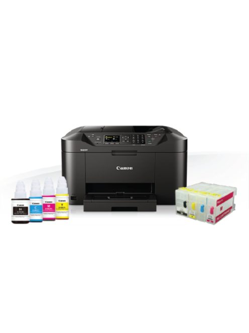 Canon MAXIFY MB2750 nyomtató újratölthető tintapatron szettel + eredeti Canon tintával