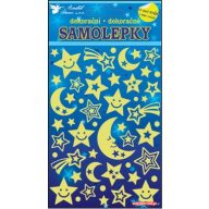 Falmatrica világítós 21x13 cm, éjszakai ég