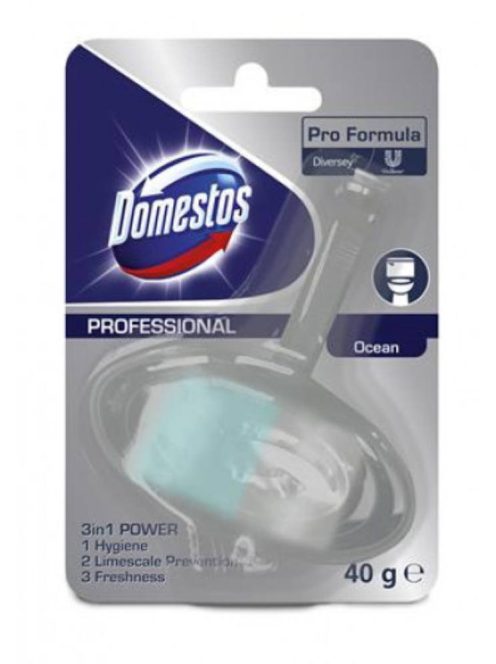 Domestos Pro Formula WC Frissítő Blokk 3in1 Ocean 40g