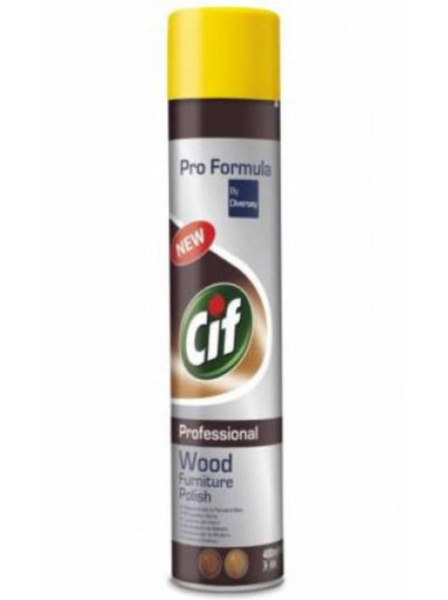 Cif Professional Wood Furniture Polish bútorápoló spray 400ml