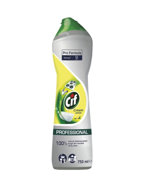 Cif Professional Cream folyékony súrolószer 750ml (Lemon)