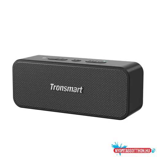 Tronsmart T2+ upgraded (20W,hord, IPX7), Fekete, hangszóró