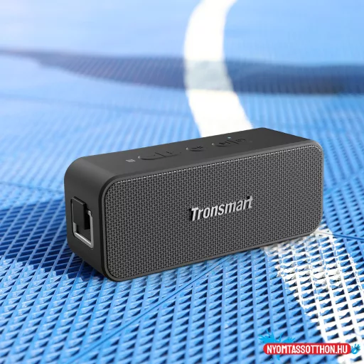 Tronsmart T2+ upgraded (20W,hord, IPX7), Fekete, hangszóró