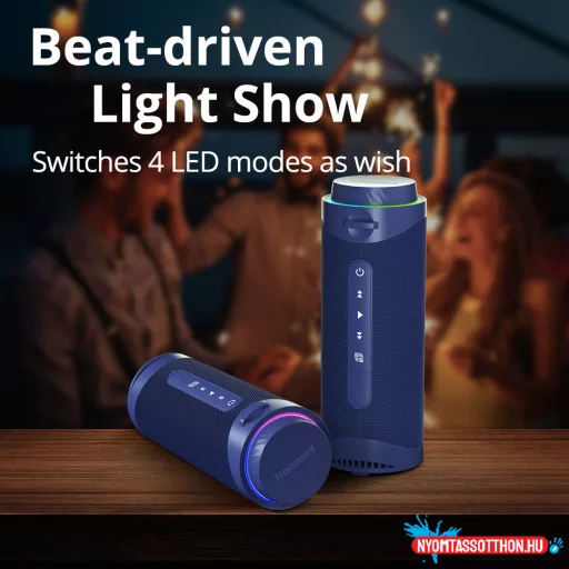 Tronsmart T7, Blue, (30W, hordozható), hangszóró
