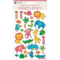 3D Zoo matrica, 14x25 cm