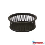 Fémhálós gemkapocstartó Fornax, fekete