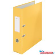   Leitz COSY Soft touch karton 180° iratrendező, széles, meleg sárga