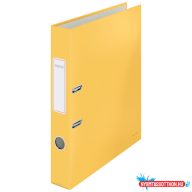   Leitz COSY Soft touch karton 180° iratrendező, keskeny, meleg sárga