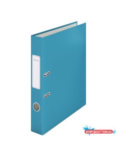   Leitz COSY Soft touch karton 180° iratrendező, keskeny, nyugodt kék