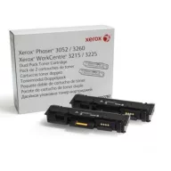 Xerox Phaser 3052,WC3225 Dupla Toner 2x3.000 oldal (Eredeti)