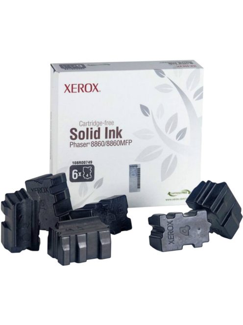 Xerox Phaser 8860 Ink stick Black. 6db (Eredeti)