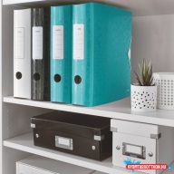 Leitz 180° Active WOW iratrendező, 82mm, jégkék