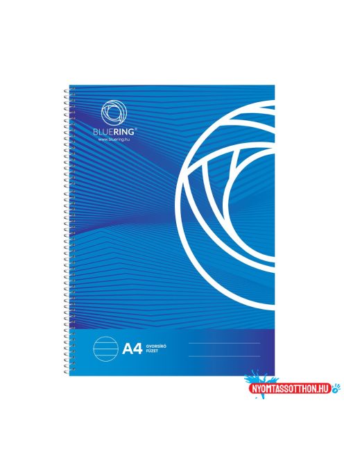 Spirálfüzet A4, gyorsíró 80 lap Bluering®