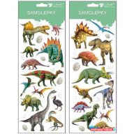 Nagy dinos matrica, 30x12 cm (különböző)