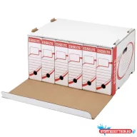   Archiváló konténer karton előre nyíló Esselte standard 128910