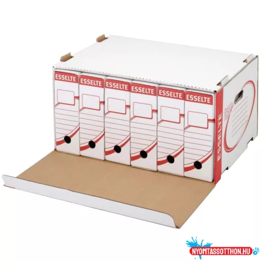 Archiváló konténer karton előre nyíló Esselte standard 128910