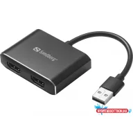 Sandberg USB to 2xHDMI Link