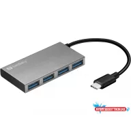 Sandberg USB-C to 4 xUSB 3.0 Pocket Hub