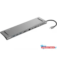 Sandberg USB-C 10-in-1 Docking Station