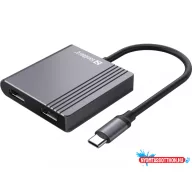 Sandberg USB-C Dock 2xHDMI+USB+PD
