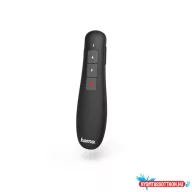  Hama X-Pointer vezeték nélküli multimédia presenter, 2,4 GHz, piros lézer (139915)