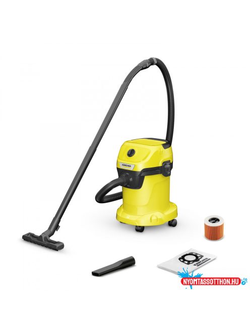 Karcher WD 3 V-17/4/20 EU száraz-nedves porszívó