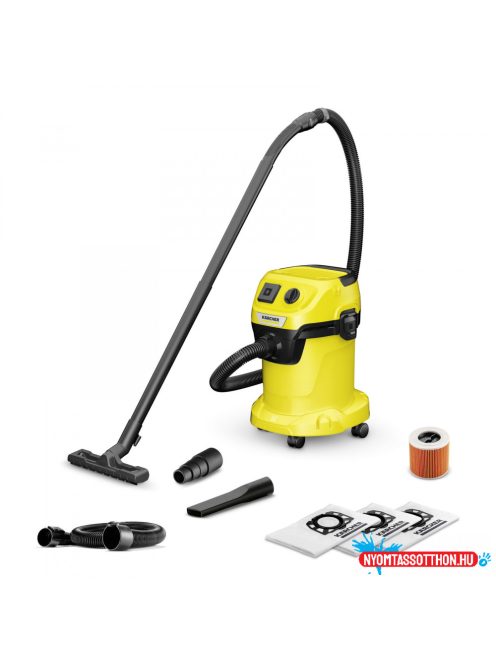 Karcher WD 3 P V-17/4/20 Extension (YYY) EU száraz-nedves porszívó