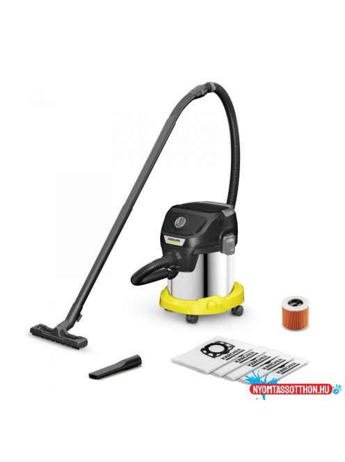 Karcher KWD 3 S V-15/4/20 Limited Edition (BSY) Száraz-nedves porszívó acél tartállyal