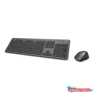   Hama Szett KMW-700 bluetooth vezeték nélküli billentyűzet + egér antracit
