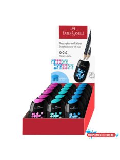   Hegyező FABER-CASTELL kéttónusú műanyag dupla tartályos