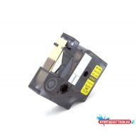   Utángyártott DYMO 18433 f.szalag 19mm x 5,5m sárga-fekete #S0718470