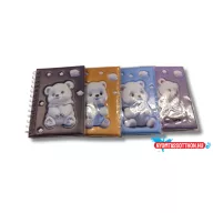 Spirálos macis notesz - vonalas (A5)