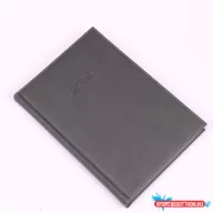   Határidőnapló Bolero B/5, napi krémszínű lapokkal szürke Realsystem 2026.