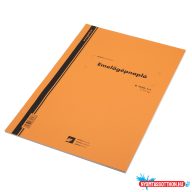 Emelõgépnapló 2+25lapos A4, álló