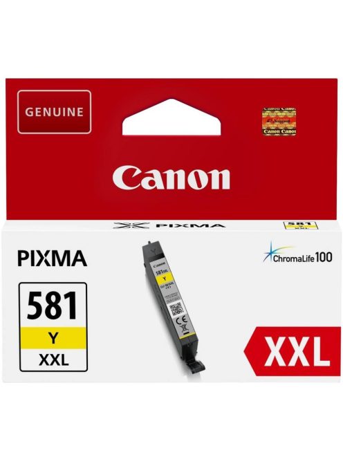 Canon CLI581XXL Patron Yellow (Eredeti)