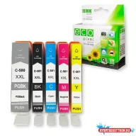   Utángyártott CANON CLI581XXL Tintapatron Multipack 5 db-os /FU/ ECOPIXEL
