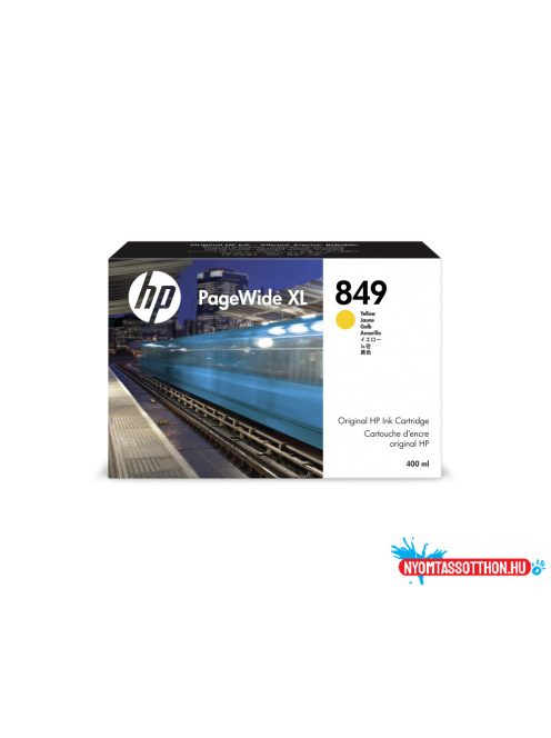 HP 1XB38A Patron Yellow 400ml No.849 (Eredeti)