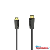   Hama FIC High Speed HDMI - mini HDMI kábel Ethernettel, 1,5 m, fekete (205015)