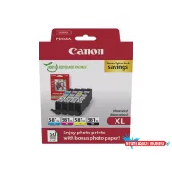   Canon CLI-581XL Tintapatron Multipack Photo 4x8,3 ml (Eredeti)