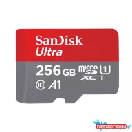   SanDisk Ultra microSD memóriakártya, 256GB, 150MB/s (SDSQUAC-256G-GN6MA)