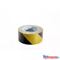   Ragasztószalag, padlójelölõ,  50mmx33m Sintertop fekete/sárga