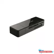 Trust Nanga Compact USB kártyaolvasó   fekete